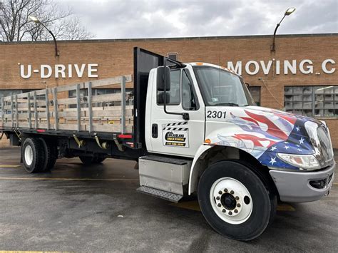 flat bed truck rentals|24 Foot Stakebed Rental .